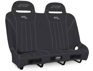 PRP GT/S.E. Suspension Bench Seat, Black and Dark Grey - A60-291