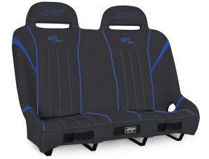 PRP Seats - PRP Polaris RZR PRO XP4/PRO R4/Turbo R4 GT/S.E. Rear Suspension Bench Seat- Black/Blue - A60-PORXP-V - Image 1