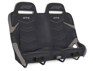 PRP Seats - PRP Polaris RZR PRO XP4/PRO R4/Turbo R4 GT3 Rear Suspension Bench Seat - Black/Gray - A74-PORXP-203 - Image 1