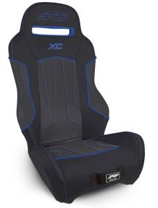 PRP XC 1In. Extra Wide Suspension Seat- Blue Trim - A78-V