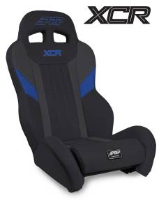 PRP XCR Suspension Seat, Black and Blue - A8001-POR1K-V