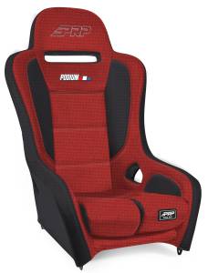 PRP Seats - PRP Podium Elite Suspension Seat- Red/Black - A9101-72 - Image 1