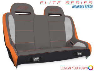 PRP Seats - PRPJeep Wrangler JKU/JLU  Elite Series Suspension Bench Seat - A9247 - Image 1