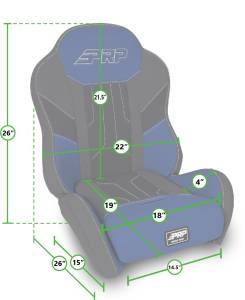 PRP Seats - PRP Rapid Suspension Boat Seat - A9801-Boat - Image 2
