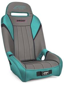 PRP Seats - PRP Shreddy GT/S.E. Suspension Seat - Grey/Teal - SHRDYA5701-04 - Image 1