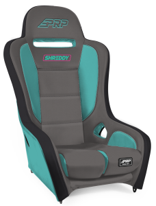 PRP Seats - PRP Shreddy Podium Suspension Seat - Grey/Teal - SHRDYA9101-04 - Image 1