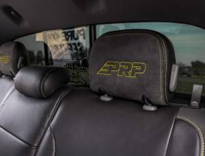 PRP Seats - PRP 12-15 Toyota Tacoma Rear Bench Cover Double Cab - Black with Red Stitching - B052-01 - Image 4