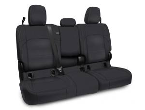 PRP 2020+ Jeep Gladiator JT Rear Bench Cover with Leather Interior - All Black - B056-02