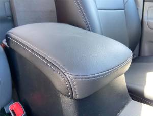 PRP Seats - PRP 12-15 Center Console Cover Toyota Tacoma - Black with Red Stitching - B101-01 - Image 2