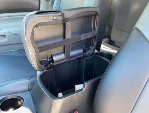 PRP Seats - PRP 12-15 Center Console Cover Toyota Tacoma - Black with Red Stitching - B101-01 - Image 4