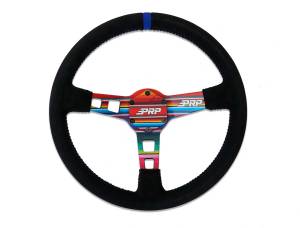 PRP Seats - PRP Deep Dish Suede Steering Wheel- Serape - G247 - Image 4