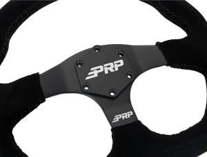 PRP Seats - PRP Comp-R Suede Steering Wheel, Black - G250 - Image 2