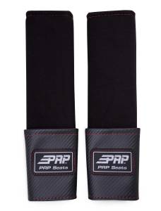 PRP Seatbelt Pads w/ Pocket - Red Trim - H61-Red