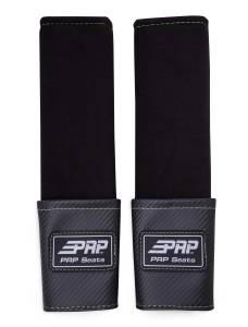 Interior - PRP Accessories - PRP Seats - PRP Seatbelt Pads W/Pocket Wht-Pr - H61-WHITE