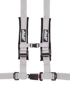 Interior - Seat Belts & Harnesses - PRP Seats - PRP 4.2 Harness- Silver - SBAUTO2G