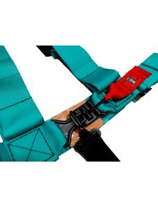 PRP Seats - PRP Shreddy 5.3 Harness - Turquoise - SHRDY5.3T - Image 3
