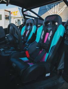 PRP Seats - PRP XCR Suspension Seats Kit for Honda Talon (Pair), Black - A8001-PORXP-C66-201 - Image 2