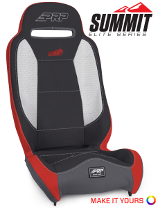 PRP Seats - PRP Summit Elite Suspension Seat, Kit for Jeep Wrangler CJ7/YJ (Pair), Black - A9301-C32-50 - Image 2