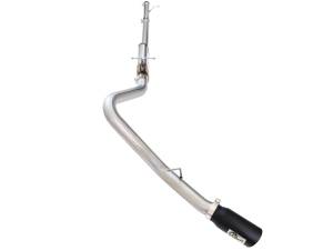 aFe Power - aFe Power MACH Force-Xp 3 IN to 3-1/2 IN 409 Stainless Steel Cat-Back Exhaust w/ Black Tip Ford Super Duty 99-04 V8-5.4L /V10-6.8L - 49-43076-B - Image 2