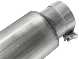 aFe Power - aFe Power Large Bore-HD 5 IN 409 Stainless Steel DPF-Back Exhaust System w/Polished Tip Ford Diesel Trucks 08-10 V8-6.4L (td) - 49-43054-P - Image 5