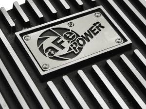 aFe Power - aFe POWER Pro Series Transmission Pan Black w/ Machined Fins Ford F-150 Trucks 09-20 (6R80 Transmission) - 46-70172 - Image 6
