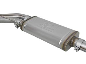 aFe Power - aFe Power Rebel Series 3 IN to 2-1/2 IN 409 Stainless Steel Cat-Back Exhaust w/ Polish Tip Ford F-150 11-14 V6-3.5L (tt) - 49-43078-P - Image 3