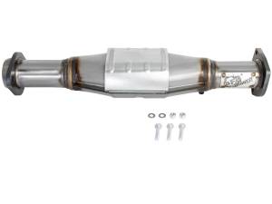aFe Power - aFe POWER Direct Fit 409 Stainless Steel Rear Catalytic Converter Jeep Wrangler (TJ) 00-03 L6-4.0L - 47-48002 - Image 2