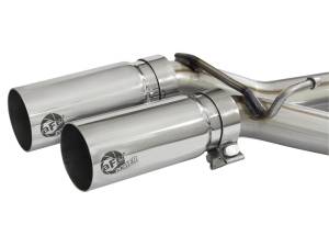 aFe Power - aFe Power Rebel Series 3 IN to 2-1/2 IN 409 Stainless Steel Cat-Back Exhaust w/ Polish Tip Ford F-150 04-08 V8-4.6/5.4L - 49-43079-P - Image 3