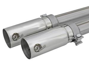 aFe Power - aFe Power Rebel Series 3 IN to 2-1/2 IN 409 Stainless Steel Cat-Back Exhaust w/ Polish Tip - 49-44098-P - Image 2