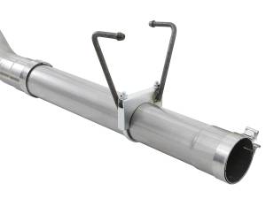 aFe Power - aFe Power Large Bore-HD 4 IN 409 Stainless Steel DPF-Back Exhaust System w/ Polished Tip Dodge Diesel Trucks 07.5-12 L6-6.7L (td) - 49-42006-P - Image 3