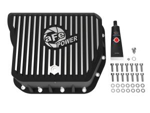 aFe Power - aFe POWER Pro Series Transmission Pan Black w/ Machined Fins Dodge Diesel Trucks 94-07 L6-5.9L (td) - 46-70052 - Image 2
