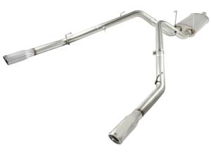 aFe Power - aFe Power Mach Force-Xp 3 IN Cat-Back Exhaust System with Dual Polished Tips Dodge/RAM 1500 09-18 / RAM 1500 Classic 19-23 V8-5.7L HEMI - 49-42013-P - Image 1