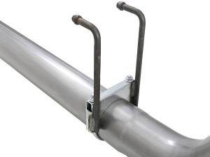 aFe Power - aFe Power Rebel XD Series 4 IN 409 Stainless Steel DPF-Back Exhaust w/Dual Polished Tips Ford Diesel Trucks 17-23 V8-6.7L (td) - 49-43102-P - Image 3