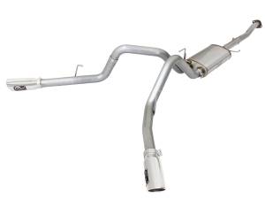 aFe Power MACH Force-Xp 3 IN 409 Stainless Steel Cat-Back Exhaust System w/Polished Tip Ford F-150 15-20 V8-5.0L - 49-43074-P