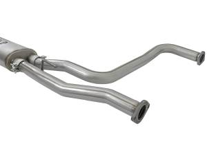 aFe Power - aFe Power Rebel Series 3 IN 409 Stainless Steel Cat-Back Exhaust System w/Black Tips Nissan Titan 04-15 V8-5.6L - 49-46124-B - Image 4