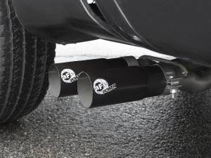 aFe Power - aFe Power Rebel Series 3 IN 409 Stainless Steel Cat-Back Exhaust System w/Black Tips Nissan Titan 04-15 V8-5.6L - 49-46124-B - Image 7