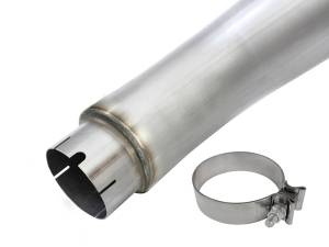 aFe Power - aFe Power Large Bore-HD 5 IN 409 Stainless Steel DPF-Back Exhaust System w/Polished Tip Dodge RAM Diesel Trucks 13-18 L6-6.7L (td) - 49-42051-1P - Image 4