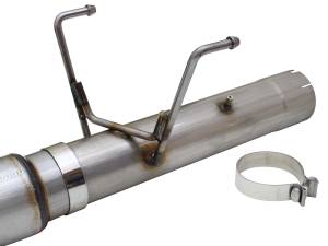 aFe Power - aFe Power Large Bore-HD 5 IN 409 Stainless Steel DPF-Back Exhaust System w/Polished Tip Dodge RAM Diesel Trucks 13-18 L6-6.7L (td) - 49-42051-1P - Image 5