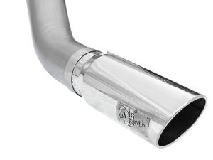 aFe Power - aFe Power Large Bore-HD 5 IN 409 Stainless Steel DPF-Back Exhaust System w/Polished Tip Dodge RAM Diesel Trucks 13-18 L6-6.7L (td) - 49-42051-1P - Image 6