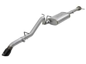 aFe Power MACH Force-Xp 3 IN 409 Stainless Cat-Back Hi-Tuck Exhaust System w/ Black Tip GM Colorado/Canyon 15-22 L4-2.5L/V6-3.6L - 49-44099-B