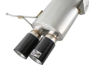 aFe Power - aFe Power MACH Force-Xp 2-1/2in 304 Stainless Steel Cat-Back Exhaust System BMW M3 (E90/92/93) 08-13 V8-4.0L S65 - 49-36311-C - Image 4