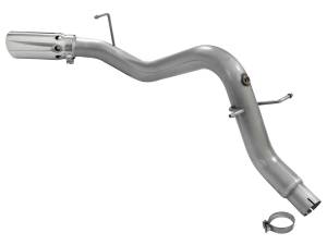 aFe Power - aFe Power Large Bore-HD 3-1/2 IN 409 Stainless Steel DPF-Back Exhaust System w/Polished Tip GM Colorado/Canyon 16-22 L4-2.8L (td) LWN - 49-44064-P - Image 3