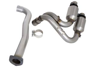 aFe Power - aFe POWER Direct Fit 409 Stainless Steel Front Catalytic Converter Jeep Wrangler (TJ) 00-03 L6-4.0L - 47-48001 - Image 7