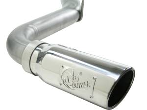 aFe Power - aFe Power MACH Force-Xp 3 IN 409 Stainless Steel Cat-Back Exhaust System w/Polished Tip Ford F-150 97-03 V8-4.6/5.4L - 49-43043-P - Image 6
