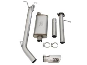 aFe Power - aFe Power MACH Force-Xp 3 IN 409 Stainless Steel Cat-Back Exhaust System w/Polished Tip GM Colorado/Canyon 15-22 L4-2.5L/15-16 V6-3.6L - 49-44058-P - Image 7
