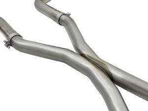 aFe Power - aFe Power MACH Force-Xp 3 IN 304 Stainless Steel Cat-Back Exhaust System w/ Resonator Jeep Grand Cherokee (WK2) 12-21 V8-6.4L/V8-6.2L (sc) HEMI - 49-38059 - Image 3