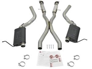 aFe Power - aFe Power MACH Force-Xp 3 IN 304 Stainless Steel Cat-Back Exhaust System w/ Resonator Jeep Grand Cherokee (WK2) 12-21 V8-6.4L/V8-6.2L (sc) HEMI - 49-38059 - Image 7