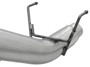 aFe Power - aFe Power ATLAS 5 IN Aluminized Steel DPF-Back Exhaust System w/Polished Tip Dodge RAM Diesel Trucks 13-18 L6-6.7L (td) - 49-02039-P - Image 4