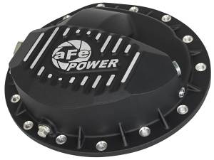 aFe Power Pro Series Rear Differential Cover Black w/ Machined Fins GM Trucks 99-13 - 46-70372