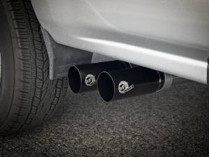 aFe Power - aFe Power Rebel Series 3 IN to 2-1/2 IN 409 Stainless Steel Cat-Back Exhaust w/ Black Tip - 49-44098-B - Image 5